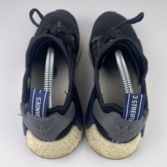 Adidas NMD R1 size 11.5. Core Black JD Sports Navy White. S76841. ultra boost - Picture 6 of 9